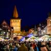 Magie de Noël en vallée du Rhin: Gengenbach en Allemagne.