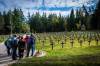 World War 1 Graveyard in Vosges Mountain